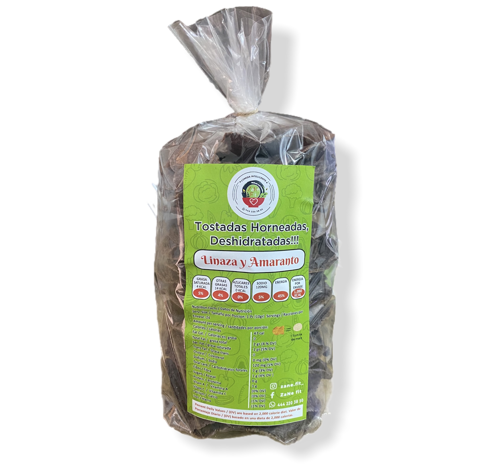 Tosti Fit (Linaza - Amaranto)