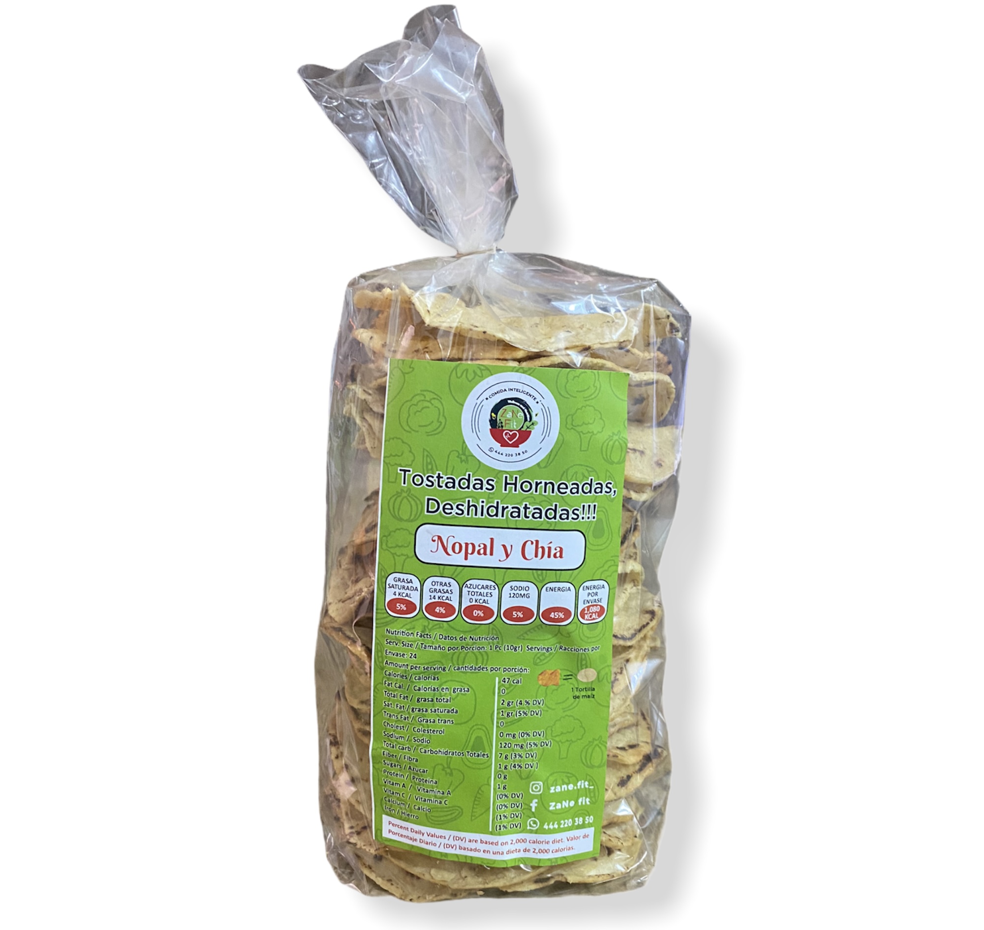 Tosti Fit (Nopal - Chia)
